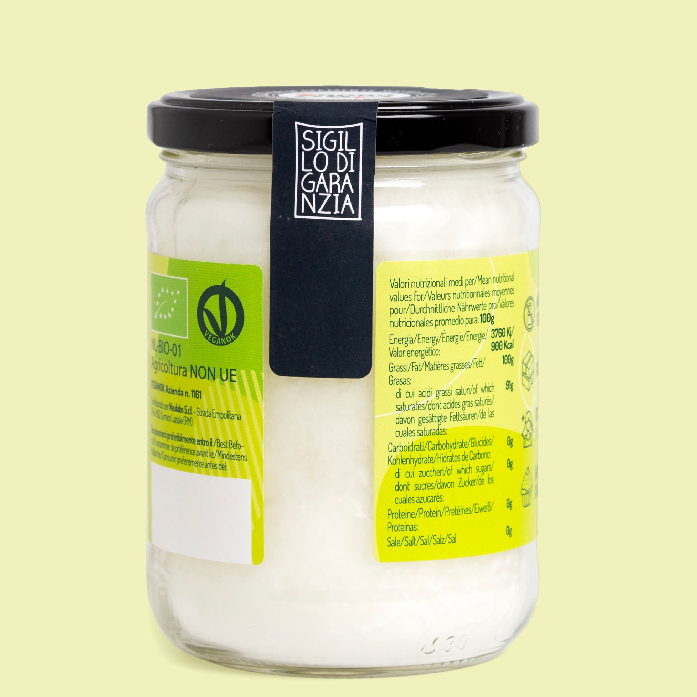 Olio Di Cocco Puro Crudo Bio 4