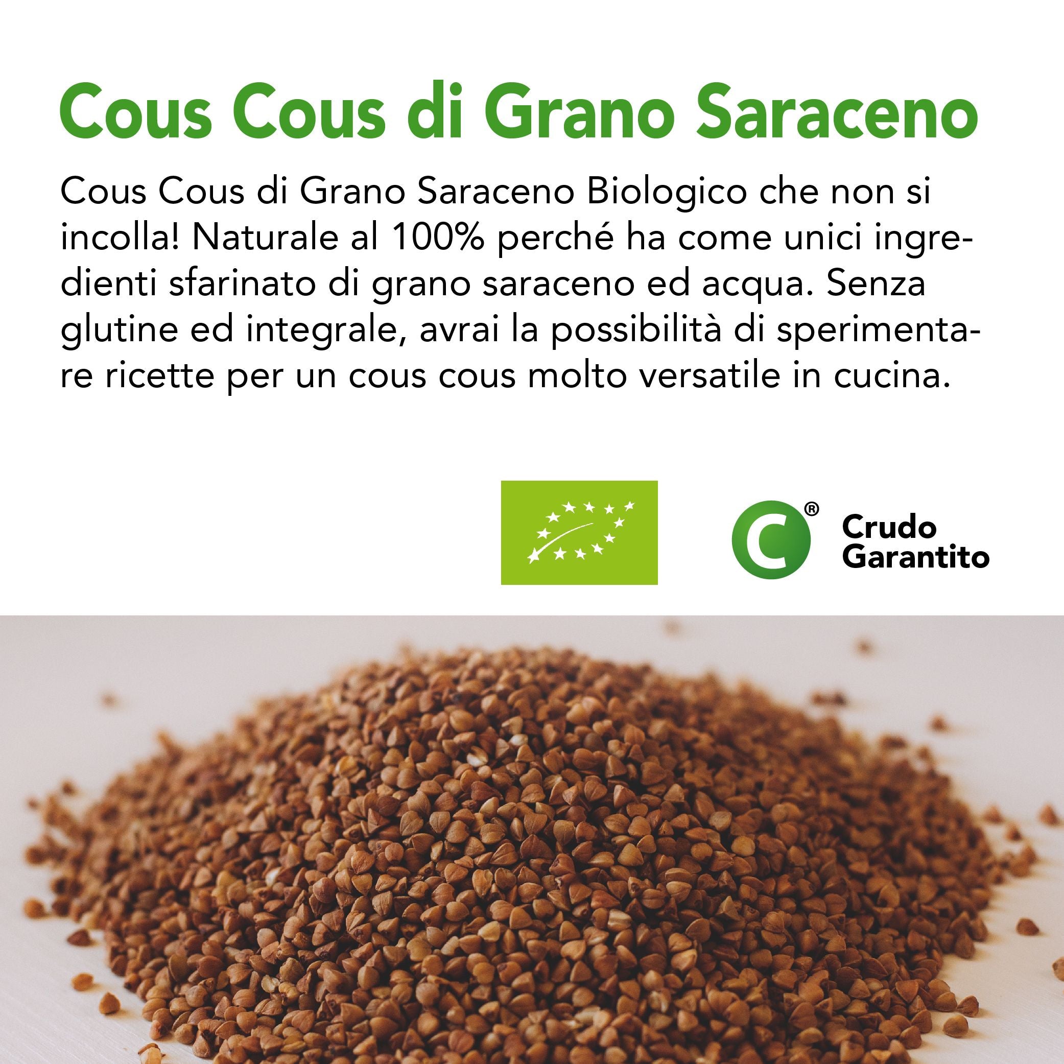 Cous Cous Di Grano Saraceno Bio 4