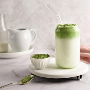 Matcha latte vegano