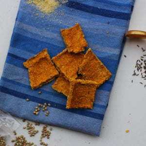 Crackers di carote