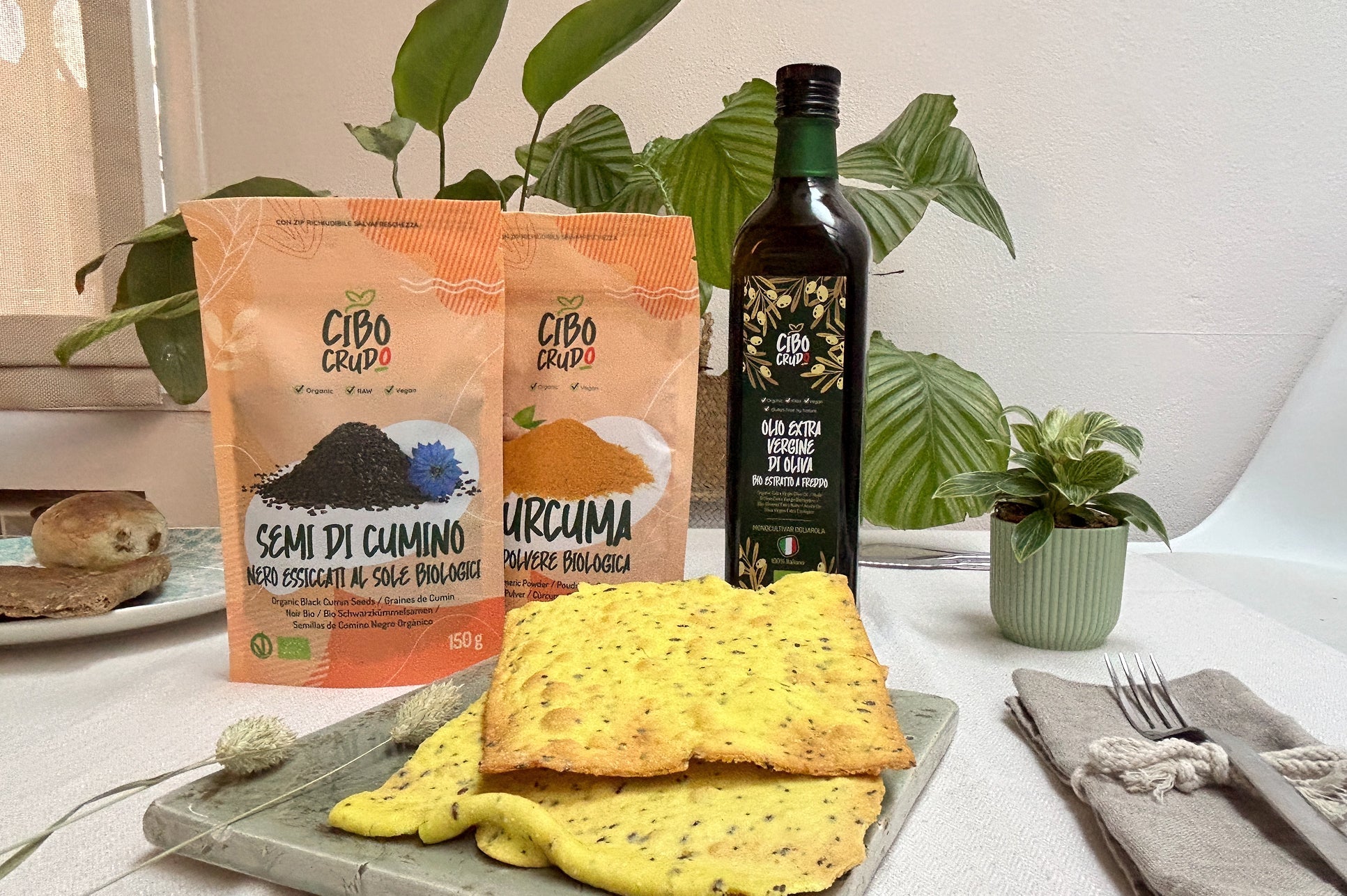 croccantina alla curcuma
