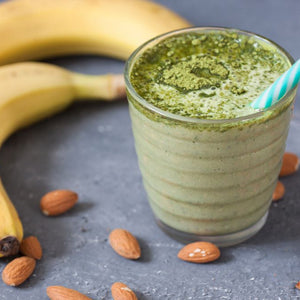 smoothie con proteine di canapa