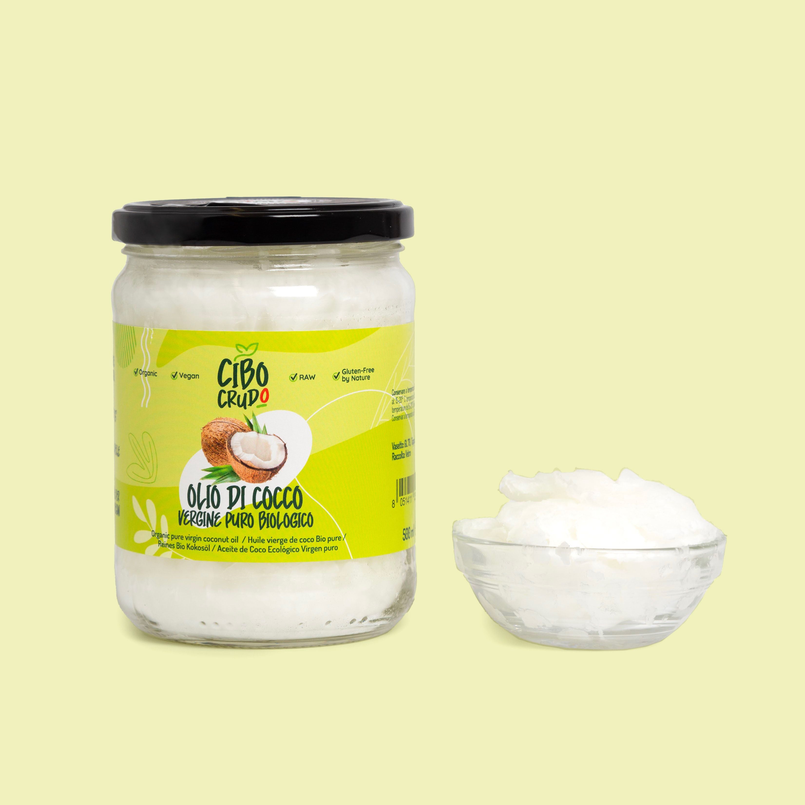 Olio Di Cocco Puro Crudo Bio 3
