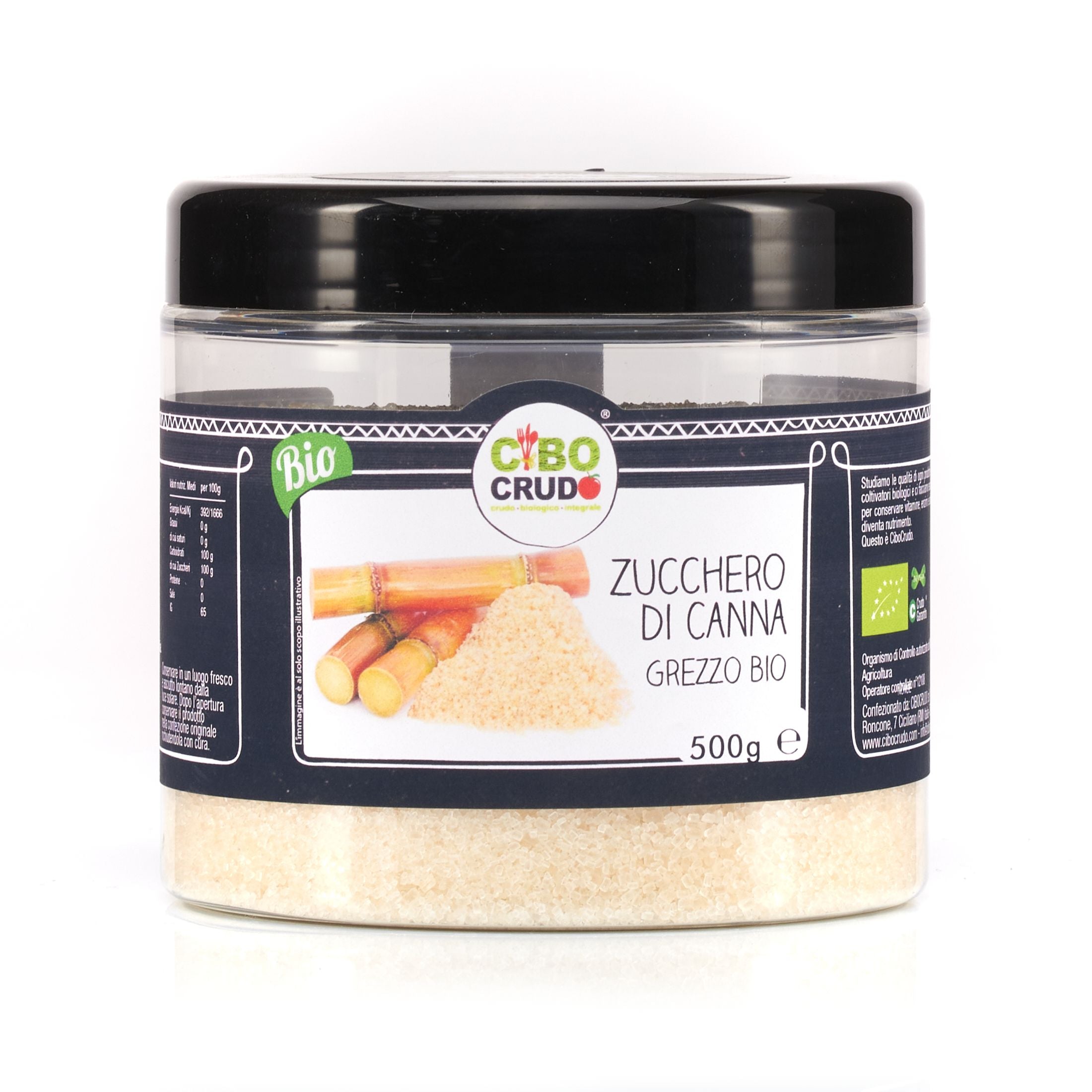 Zucchero Di Canna Grezzo Crudo Bio 1