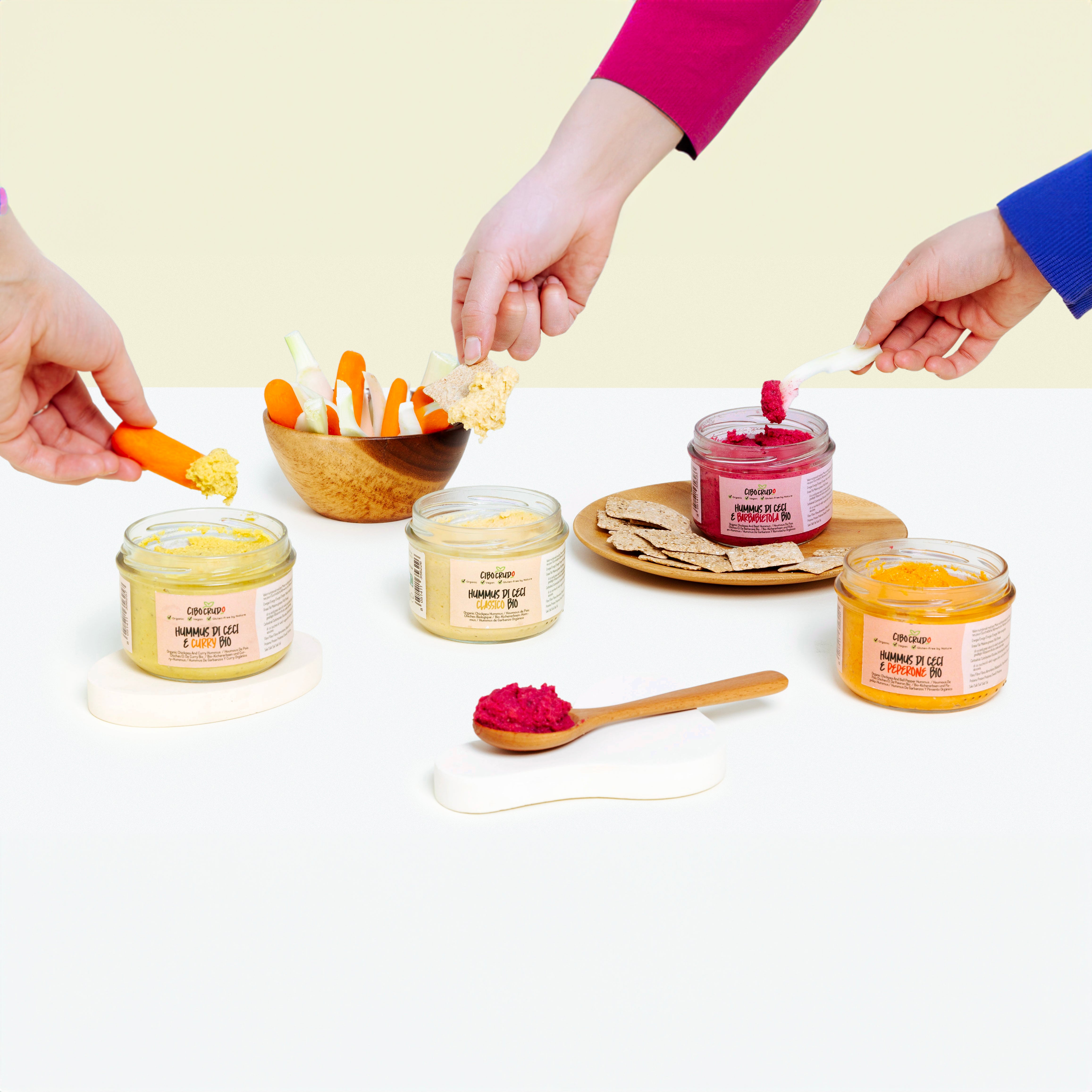 Hummus di Peperoni Bio e Vegan