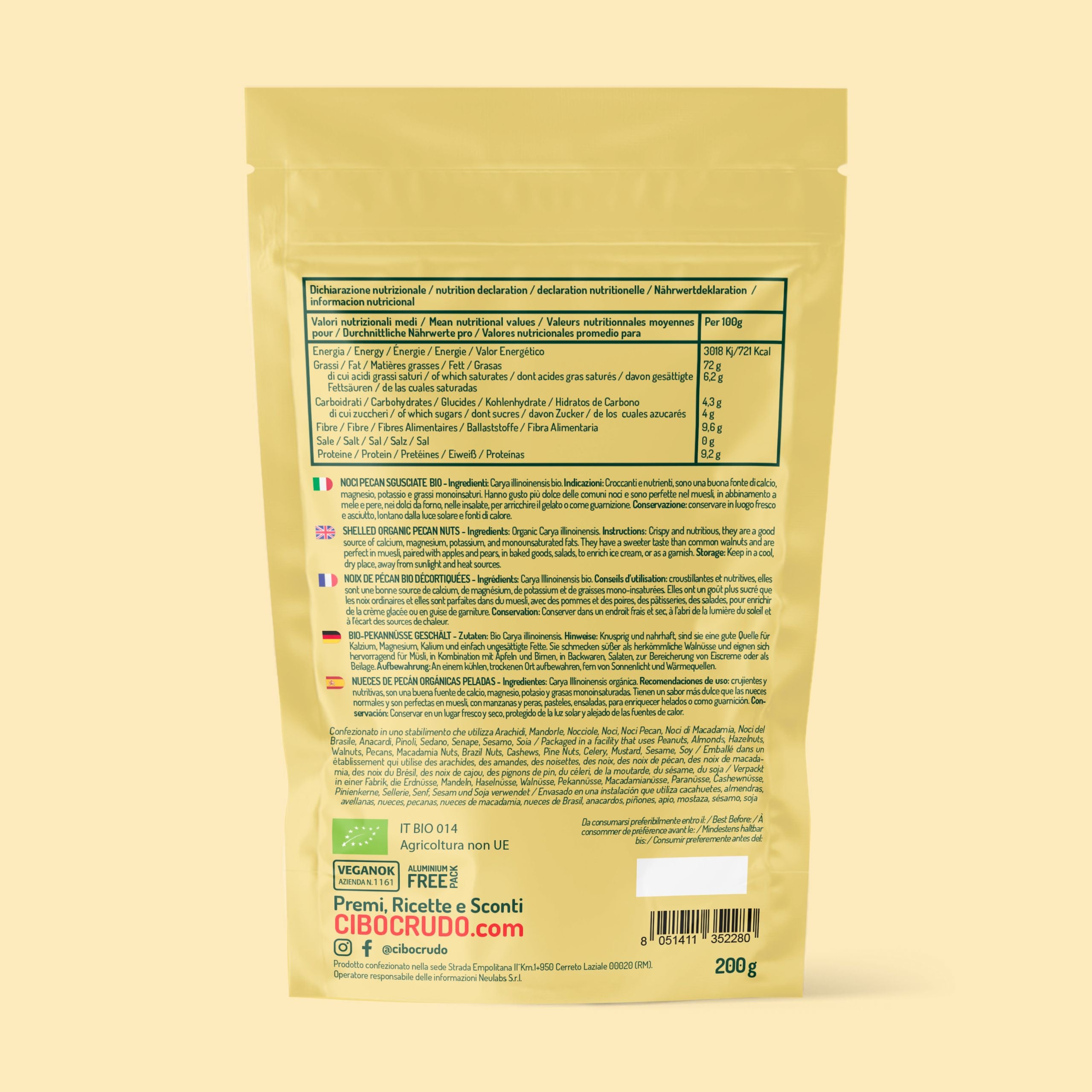 Noci Pecan Crude Bio 2