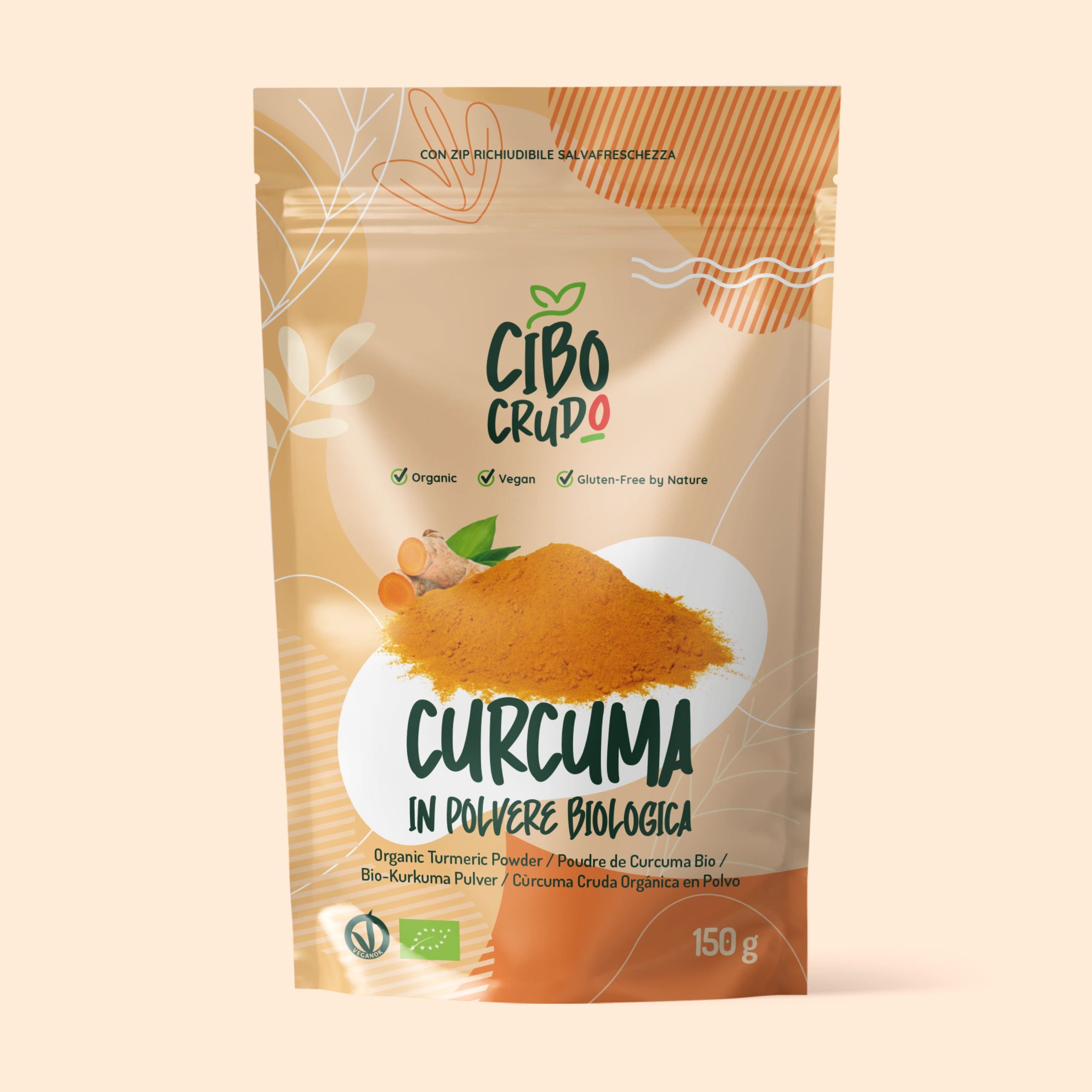 Curcuma In Polvere Cruda Bio 1