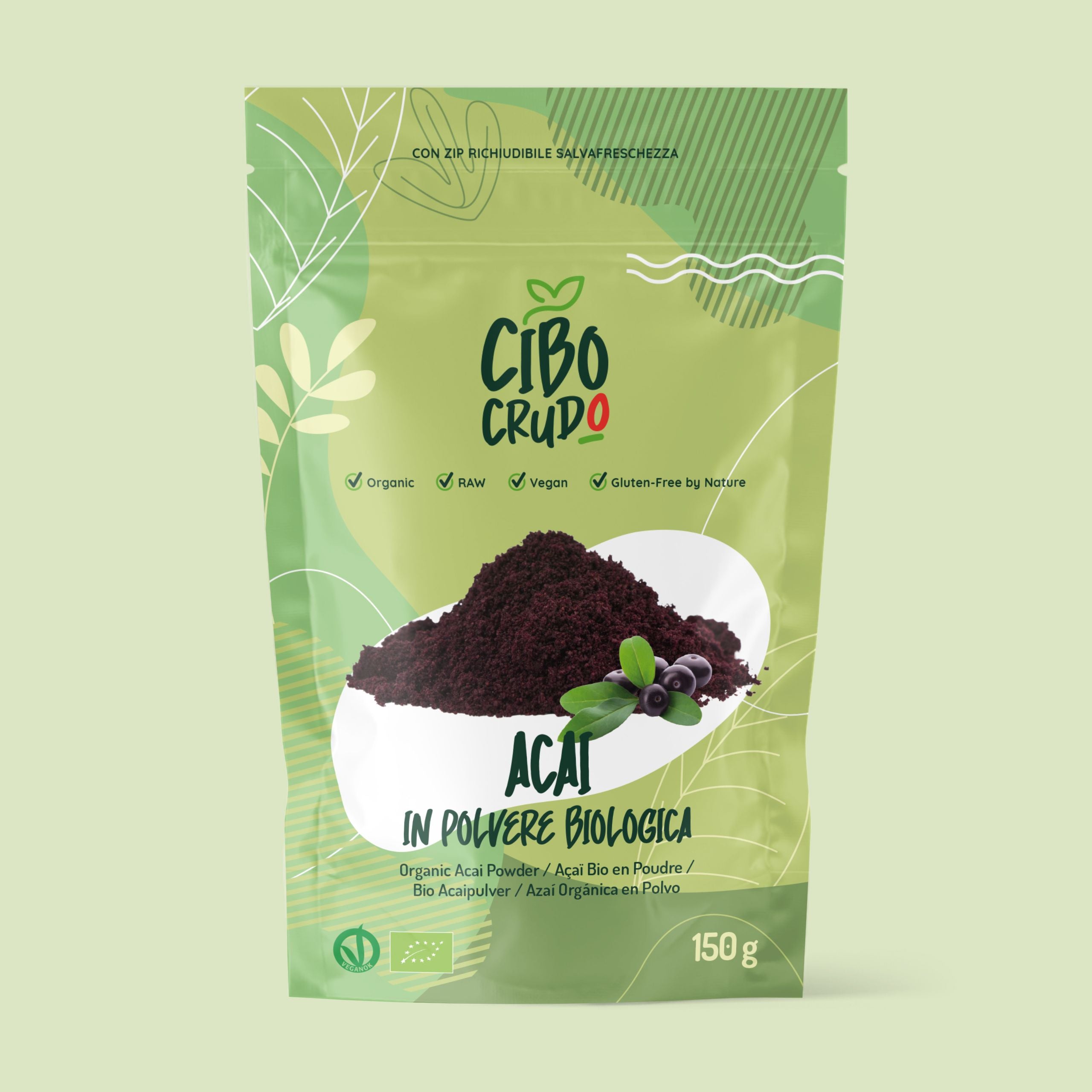 Polvere Di Acai Cruda Bio 1